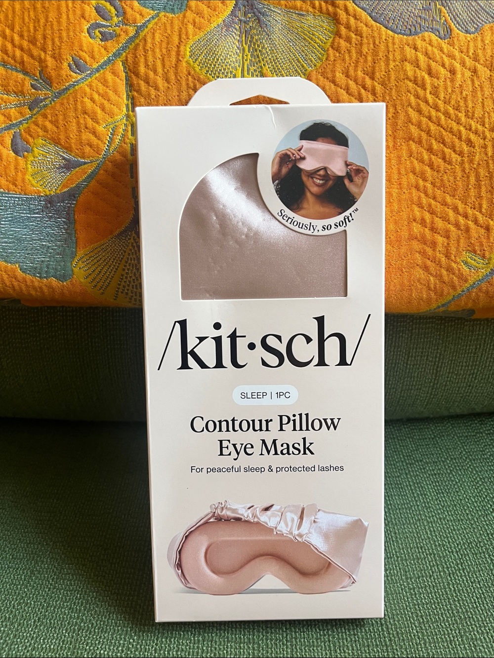 Kitsch Contour Pillow Eye Mask - Blush